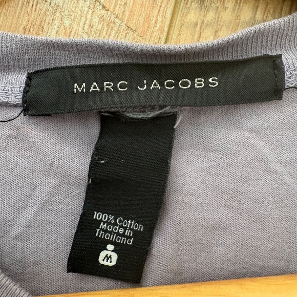RARE Marc Jacob’s Blondie T Shirt (some faded areas on sleeves) Size M Lilac - Picture 7 of 7